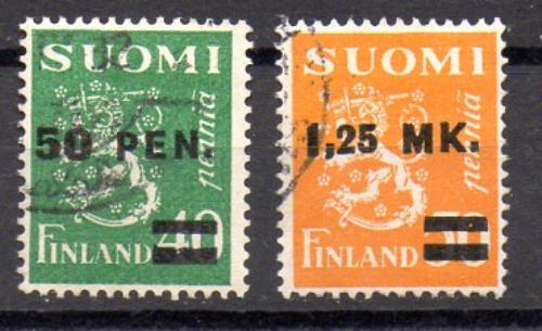Finlandia Año 1931 Nº Yvert 168/69 (o)